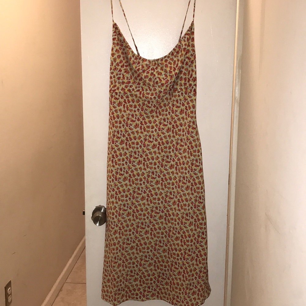 Flowered summer dress